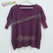Cropped Sweater Glitter