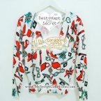 Cardigan Printed