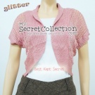 Netted Bolero with Glitter