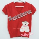 Princess Bear Knitted Blouse